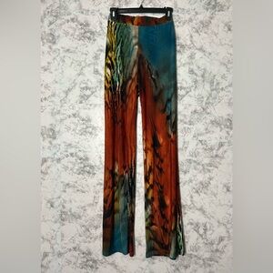 Kimcine Curve Tie-Dye Wide-Leg Pants Sz M EUC.  24